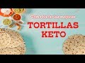 Tortillas Keto 1 carb! (bajas en carbohidratos) Super faciles