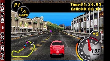 Game Boy Advance - Need for Speed - Most Wanted © 2005 Electronic Arts - Gameplay