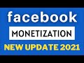 Facebook Monetization New Update 2021 | In-Stream Ads | the detail