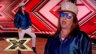 Honey G SHUT IT DOWN with Missy Elliott rap | The X Factor Auditions