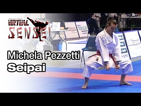 Michela Pezzetti - Kata Seipai - Italian Kata Championships Ostia 2014
