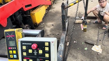 Hướng dẫn vận hành sensor Moba U soi nền // Máy rải Demag và Dynapac