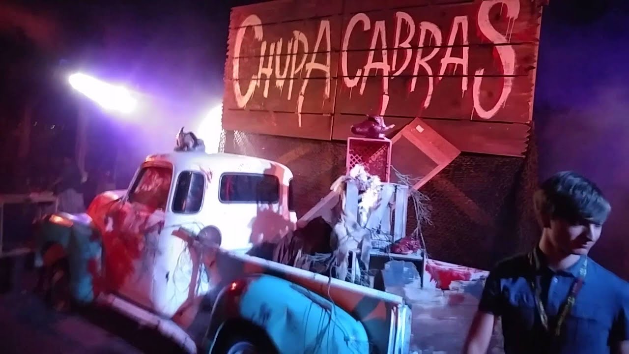 Six Flags Fiesta Texas Fright Fest Chupacabra Scare Zone ...