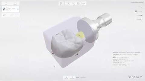 3Shape TRIOS  Design Studio - CAM modul