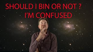 Binning on camera vs binning in post