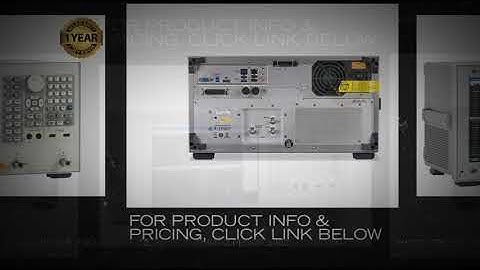Agilent Keysight E5061B 3GHz ENA Vector Network Analyzer w/