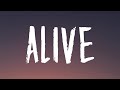 Sia - Alive (Lyrics)