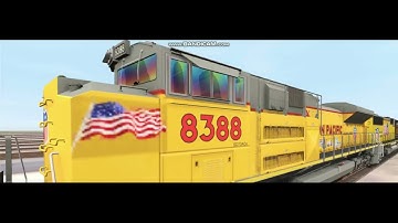 Trainz Reskin | UP 8388 Employee Assistance Program | Trainz Railroad Simulator 2019