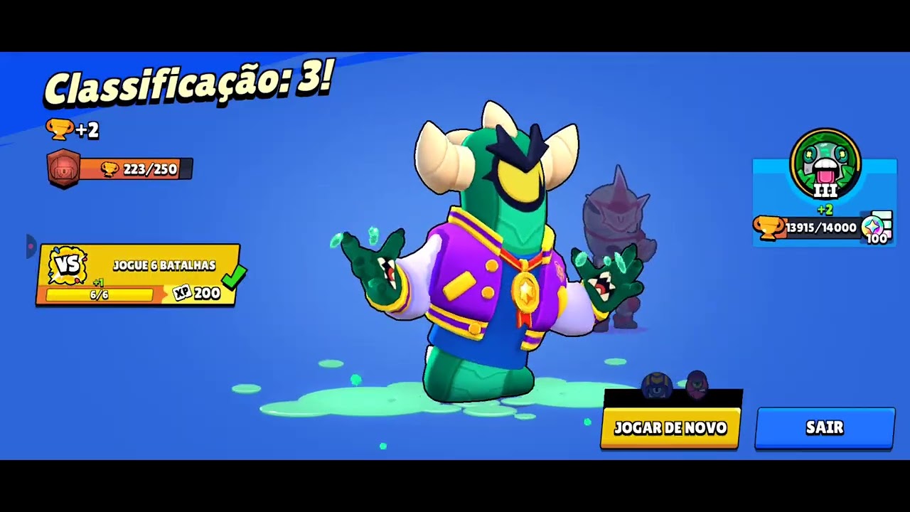 Bralw stars está muito bugado 