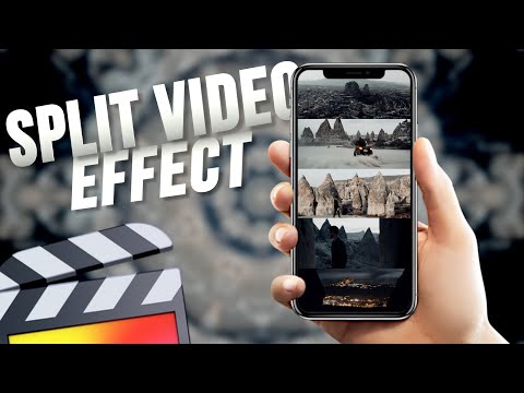 SPLIT VIDEO EFFECT - FINAL CUT PRO