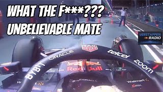 Max Verstappen Furious Team Radio After Aborted Lap In Q3 | Singapore GP - 2022 F1