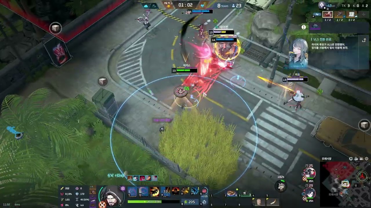 이터널리턴 2/18 랭크 대전 마커스 ( 데비&마들렌, 실비아 )