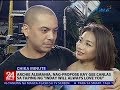 Archie Alemania, nag-propose kay Gee Canlas sa taping ng "Inday will Always Love You"