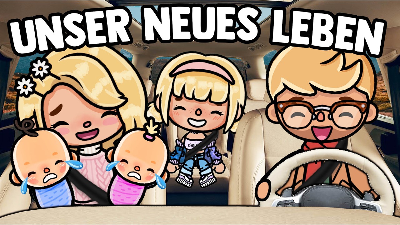 🍿DER GANZE FILM 🎥 MEIN NEUES LEBEN 📦 🏡  AESTHETIK TOCA BOCA DEUTSCH