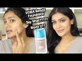 UOMA Beauty Say What?! Foundation Review/Demo/Wear Test On Tan/Indian/Brown/Medium Skin