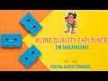 Audio Quality Explained !! (In Malayalam) | Ep-04 : Digital Audio Formats