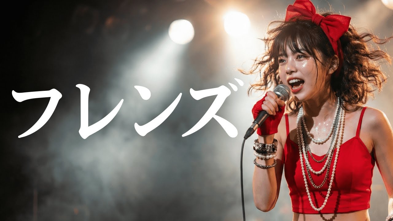 フレンズ/レベッカ（REBECCA）🎵昭和平成レトロ好き女子高校生歌姫によるハードロック風カバー 1985