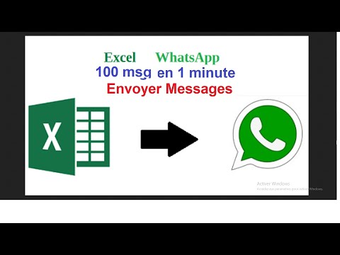 Vidéo: Comment exporter des contacts d'Excel vers WhatsApp ?