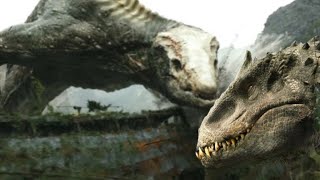 Skullcrawler vs. Indominus Rex