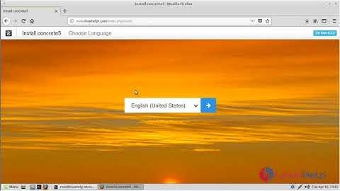 How to install Concrete5 CMS On Linux Mint 18.3