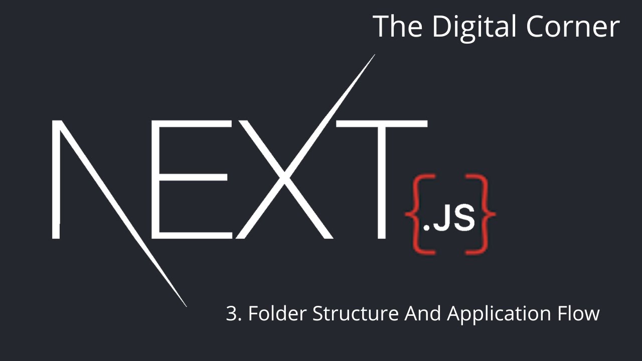 Next.js Beginners Guide - 3 - Folder Structure And Application Flow