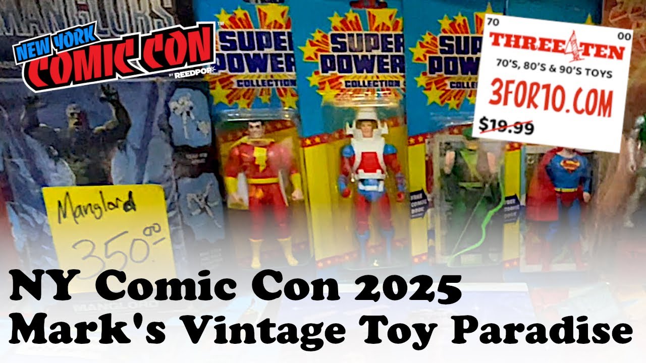 Mark Huckabone's Vintage Toy Paradise - New York Comic Con 2025 - NYCC