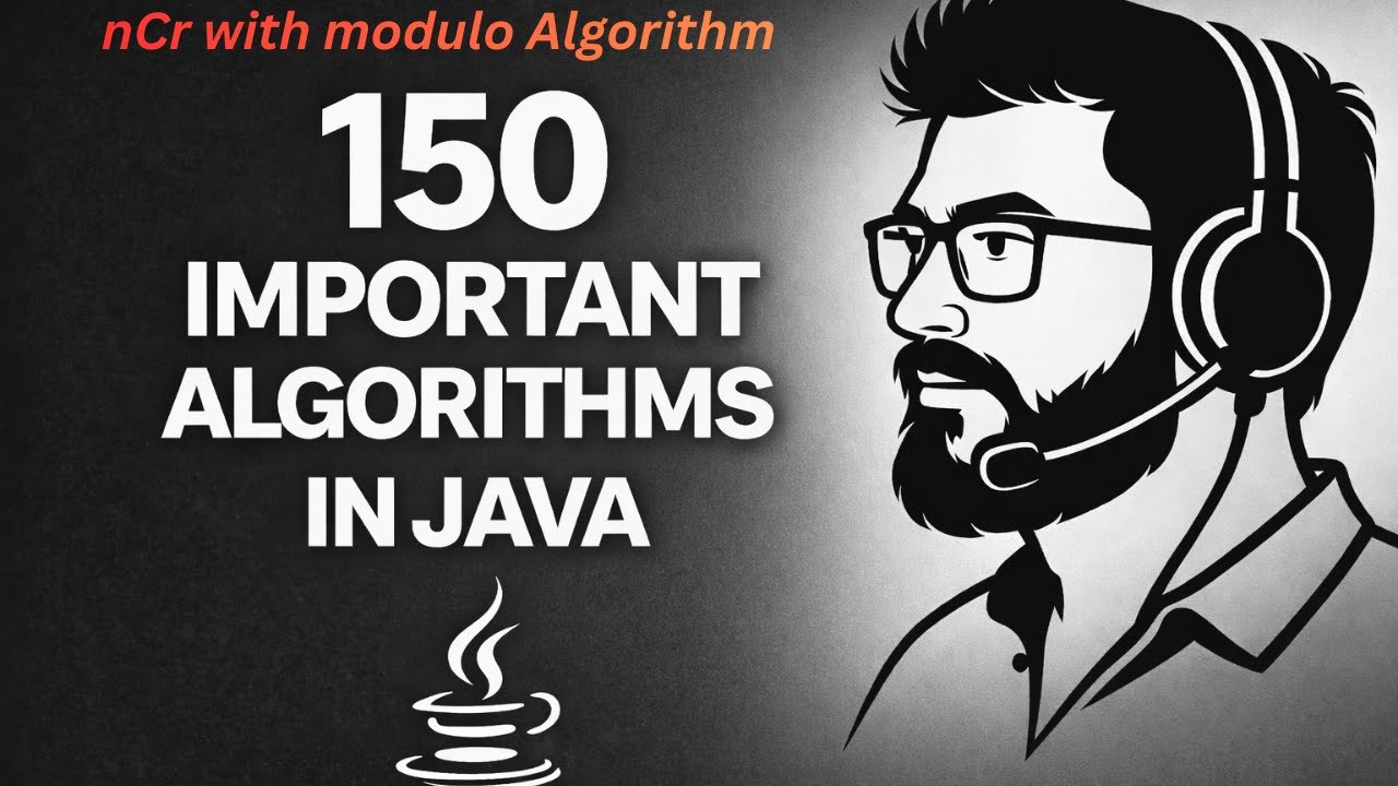 59. nCr with Modulo Algorithm (Java)