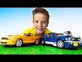 Mark have fun with New Toy Cars - stories for kids