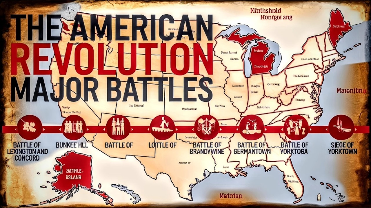 The American Revolution Major Battles: Secrets Uncovered! | MUJ HiSTORY ...