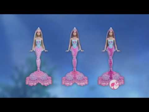 Color Magic Mermaid Barbie dolls commercial (Polish version, 2013)