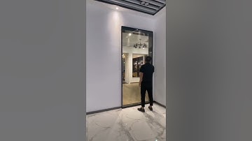 Cửa trượt không ray 1 cánh Slim door cao cấp đẳng cấp cửa thông phòng hiện đại nhất 2023