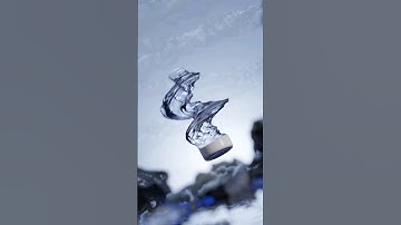 Blender Liquid to object morph effect