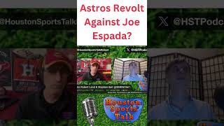 Astros Players Revolting Against Espada?