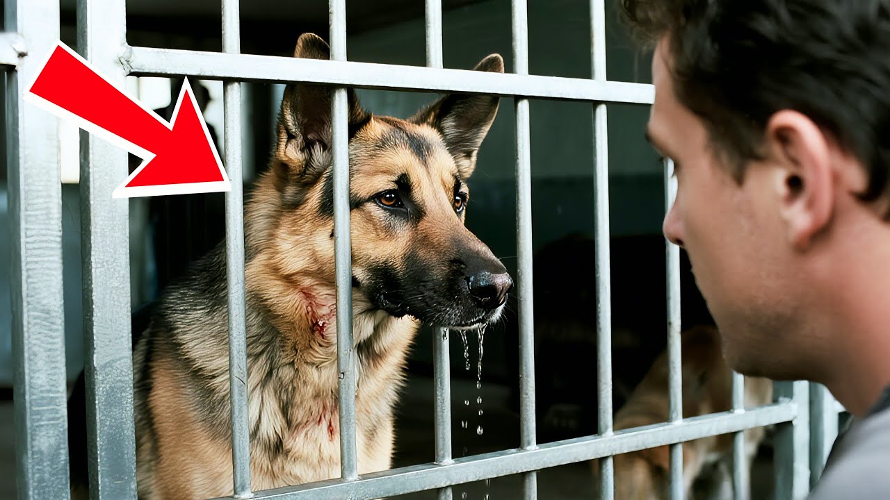 Chien Abandonné Au Refuge Éclate En Larmes Lorsqu’il Reconnaît L’Homme Devant Lui
