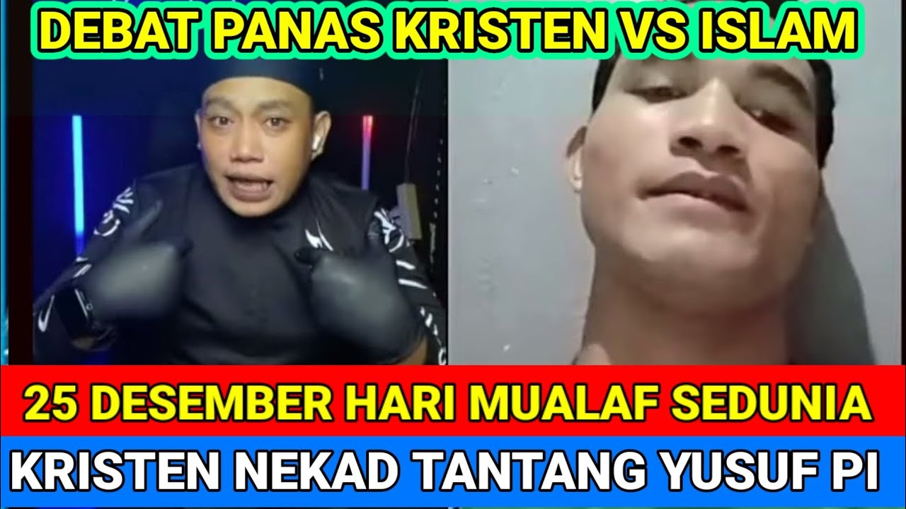 GEGER‼️BANYAK PENDETA KEPANASAN NONTON DEBAT INI ~ FAKTA MENGEJUTKAN KE-KRISTENAN