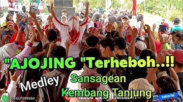 "Ajojing TERHEBOH !! SASANGEAN Naek KEMBANG TANJUNG // Bajidoran nico entertainmet