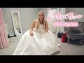 WEDDING DRESS TRY ON | & more celebrations