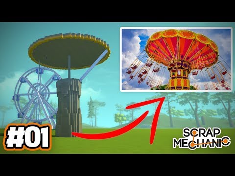 ÉPÍTSÜNK KÖRHINTÁT! 🎠 - Scrap Mechanic #1