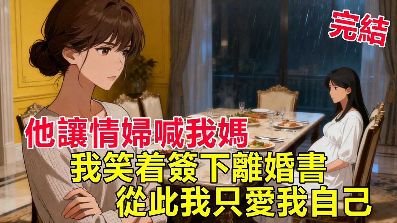 他說我不知好歹，把情婦帶回家，我甩了他一巴掌，也甩掉十年的婚姻。
