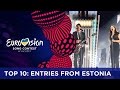 TOP 10: Entries from Estonia