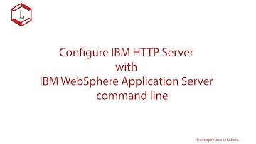 34.WAS7.0 Application server and Webserver configuration using command line