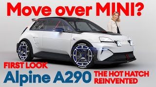 FIRST LOOK: Alpine A290  the hot hatch REINVENTED | Electrifying