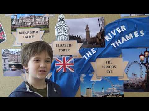 Дети на английском языке рассказывают, что посмотреть в Лондоне. Начальная школа «Взмах-Юг»