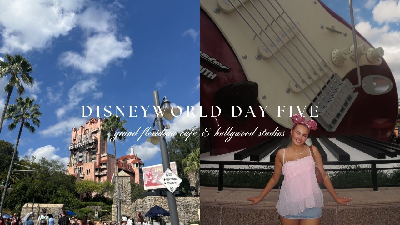 walt disney world day five | grand floridian cafe & hollywood studios 🎬✨🎢