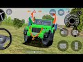 Modified Mahindra Thar 😈Games: Indian Green Thar (Gadi Wala Games) Car Game Android Game - #2026