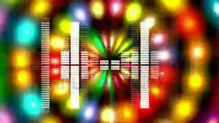 Music Equalizer and rainbow laser stock footage