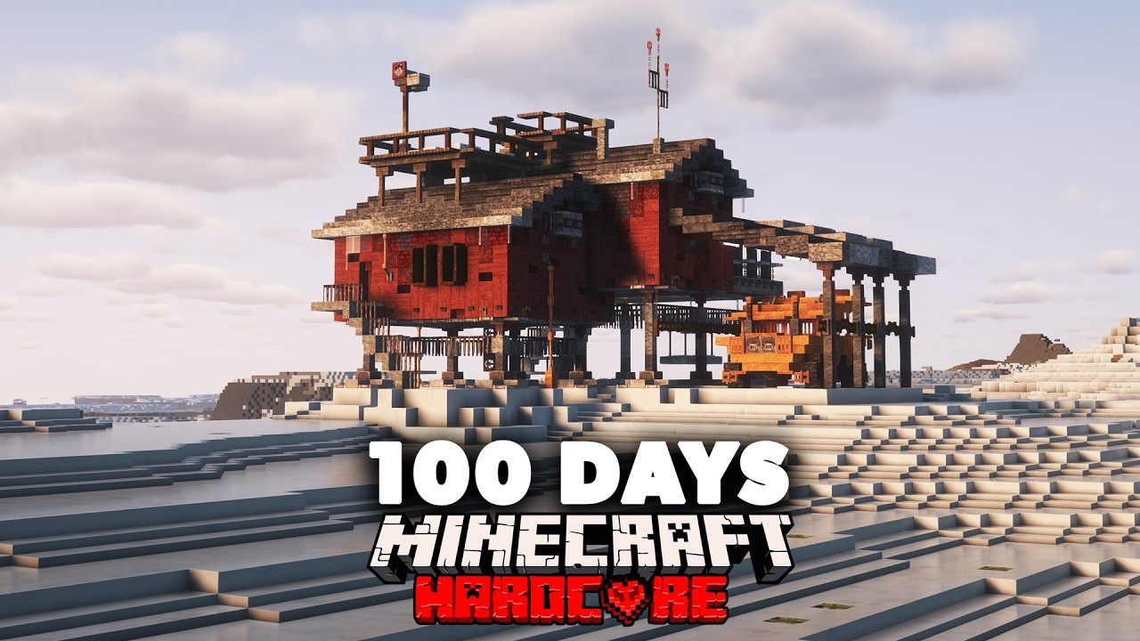 I Survived 100 Days in a Bacterial Outbreak in Hardcore Minecraft