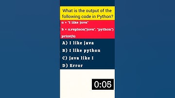 Python Basis Quiz - 57 | Python String Replace() Methode Uitgelegd | Woorden in een String wijzigen |