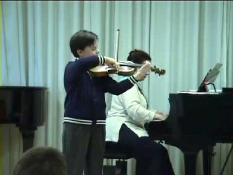 Stefan Tarara (12) and Lavinia Tarara: Wieniawski Scherzo tarantelle