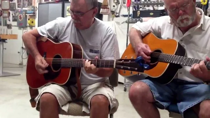Lost on the Ocean played by Ben Wright & Leroy Ste...